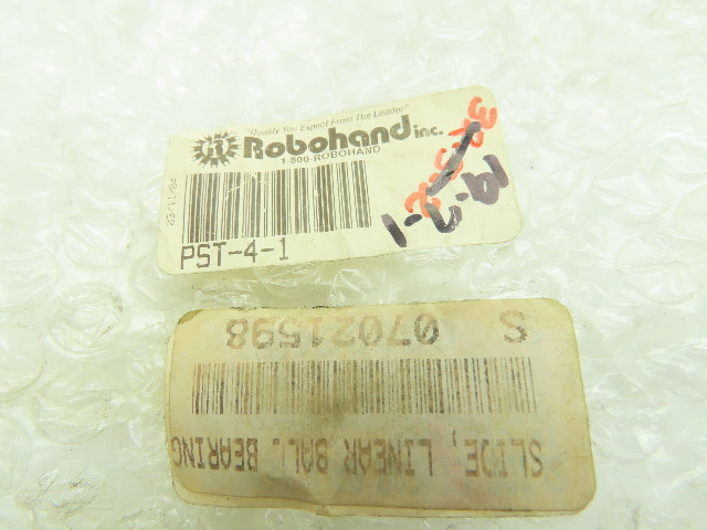 Destaco Robohand PST-4-1 Pneumatic Thruster Slide Cylinder 1" Stroke 4" Width
