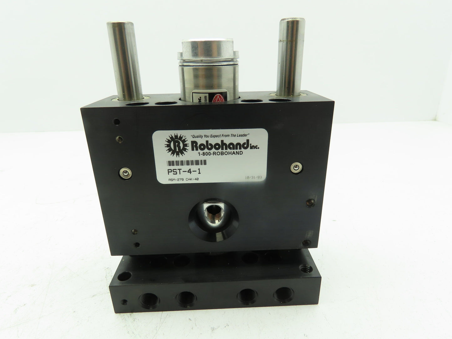 Destaco Robohand PST-4-1 Pneumatic Thruster Slide Cylinder 1" Stroke 4" Width