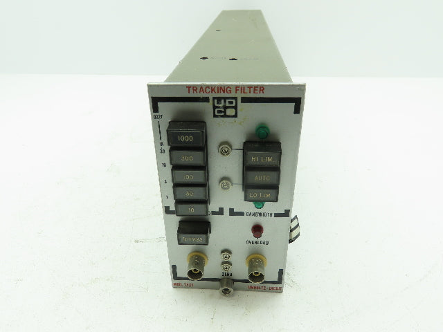 UDC Unholtz-Dickie TF22-SR Tracking Filter Module 115/230V