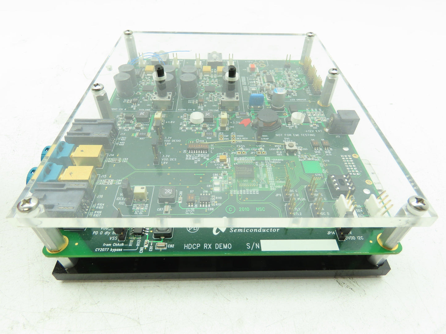 National Semiconductor HDCP RX DEMO Circuit Board Assembly 551600517-001 Rev A