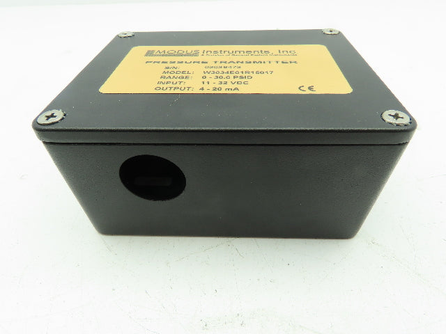 Modus W30-34E1R-15-017 W30-36E1R-15-017 Pressure Transmitter 30PSI 11-32 VDC