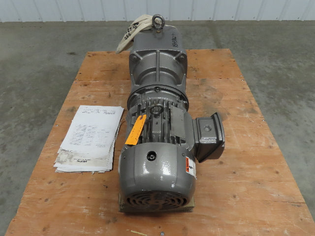 SK52 VL 180TC2-184 TC Nord Helical Inline GearBox GearMotor 575V 5Hp 38.45 Ratio