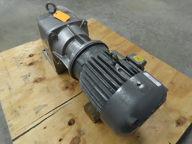 SK52 VL 180TC2-184 TC Nord Helical Inline GearBox GearMotor 575V 5Hp 38.45 Ratio