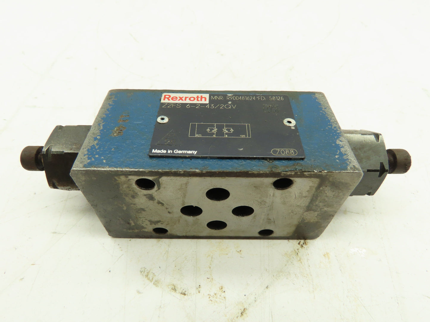 Rexroth Z2FS 6-2-43/2QV Flow Control Double Throttle Check Valve Lot Of 3