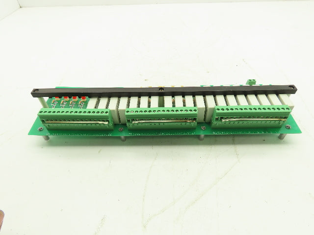 Crouzet Gordos PB-24SM-B Digital I/O Relay Module 24-Slot Rack Board 57-278/K