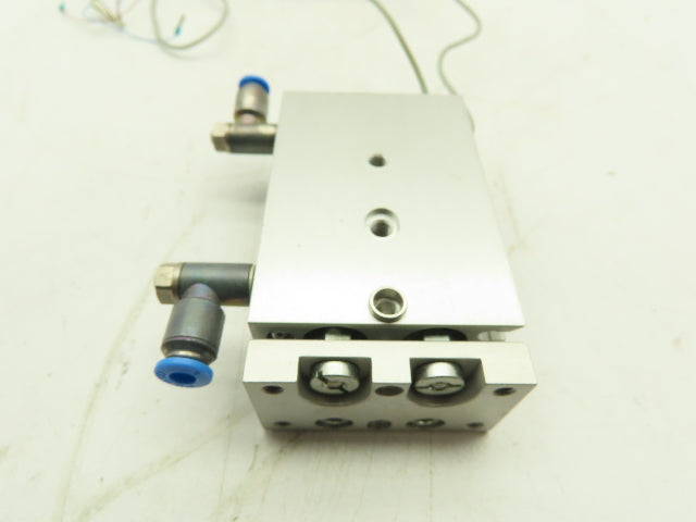 FESTO SLT-10-30-P-A Pneumatic Mini Slide Guide Cylinder 10mm Piston 30mm Stroke