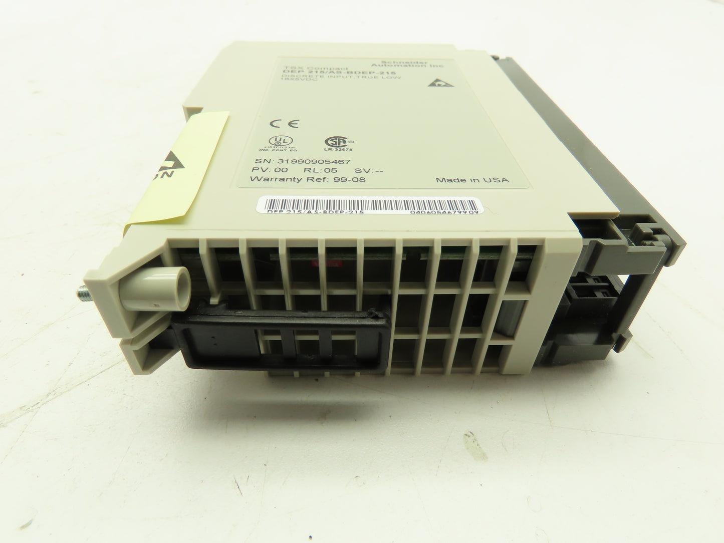 Schneider DEP215/AS-BDEP-215 TSX Compact 16 Pt Discrete Input Module 16x5VDC