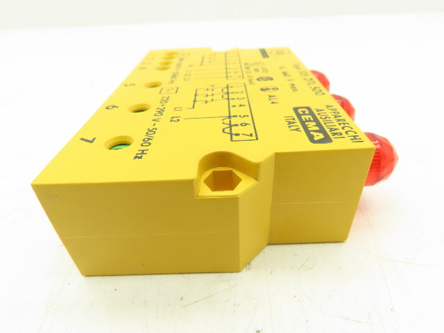 Tipo 105DTL500 RED Flashing Signaling Power Supply Alarm Module 3-Phase 660V