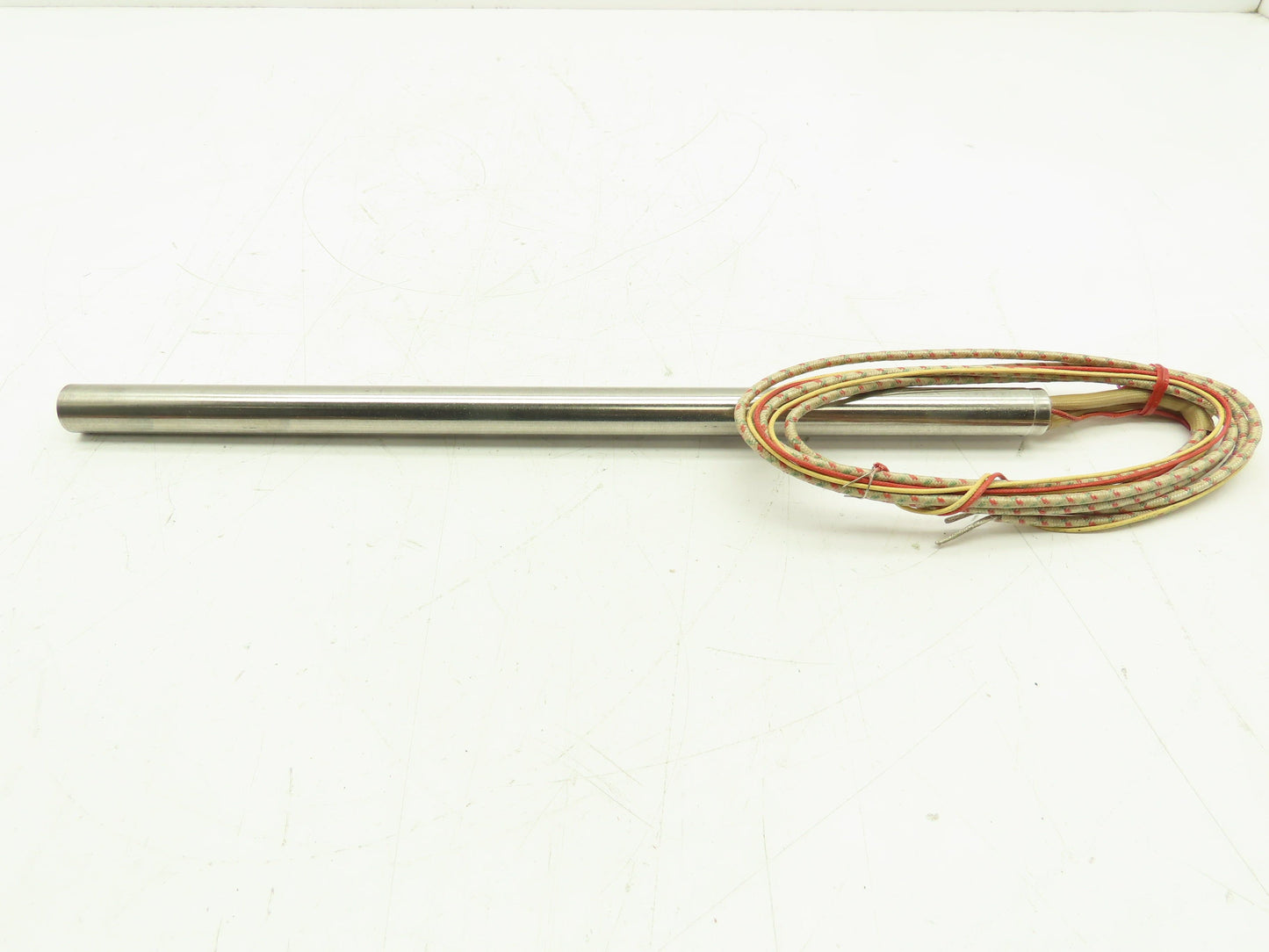 DME HCTC-05-12 Firerod Stainless Thermocouple Tube Heater 240V 1570W 12"