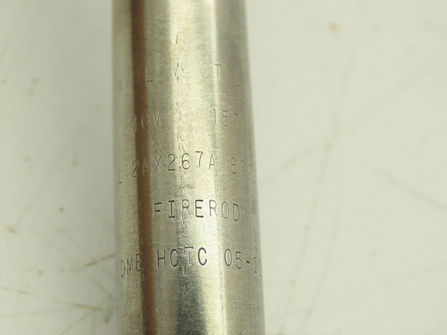 DME HCTC-05-12 Firerod Stainless Thermocouple Tube Heater 240V 1570W 12"