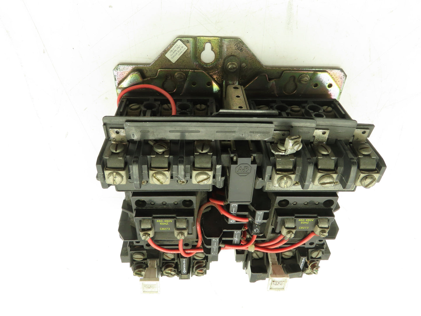 Allen Bradley 520E-BOB Multi-Speed Starter Sz 1 3-Pole 27A 460-480V Coil Ser C