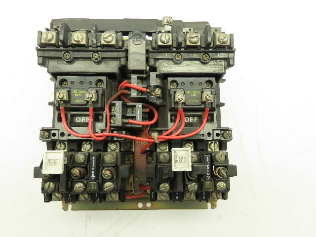 Allen Bradley 520E-BOB Multi-Speed Starter Sz 1 3-Pole 27A 460-480V Coil Ser C