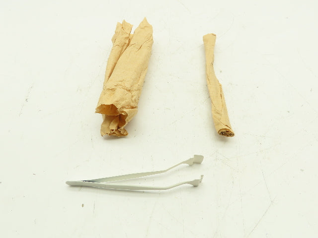 VWR 91A-5T Wafer Handling Tip Lab Tweezer Antimagnetic Coated Steel LOT OF 2