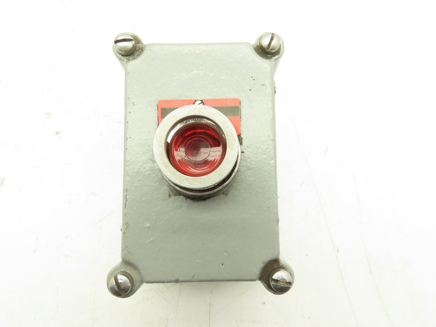 Killark FXCS-0B24-RL Red Pilot Light Indicator For Hazardous Location 125V Max