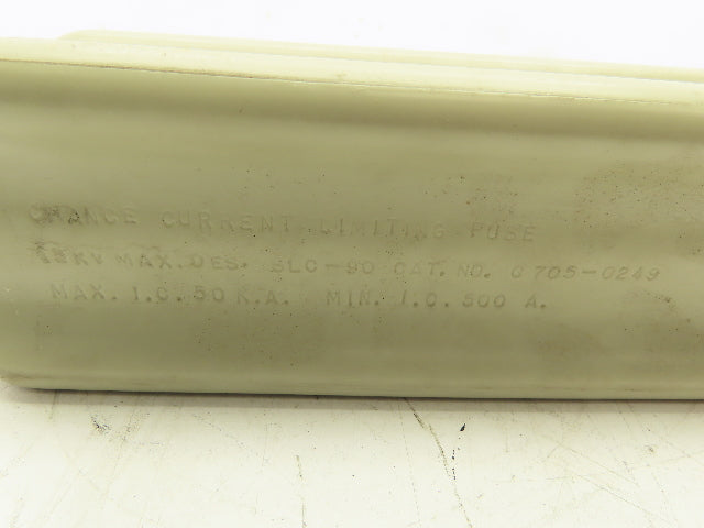 Chance C705-0249 Backup Current Limiting Fuse SLC-90 50 K.A. 500A 15 KV