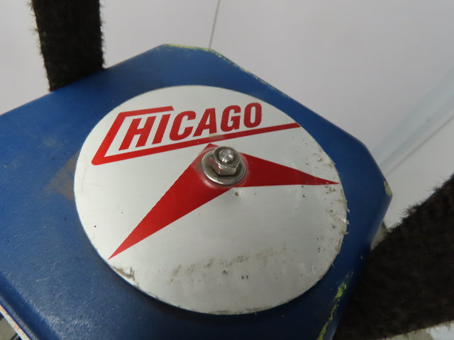 Chicago Valves 3" Flanged 3-Way Ball Valve With Pneumatic Actuator