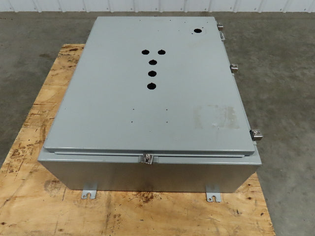 Hoffman A30H24CLP Junction Box Type 4 Encl. 30 x 24 x 10 In.(762 x 610 x 254 mm)