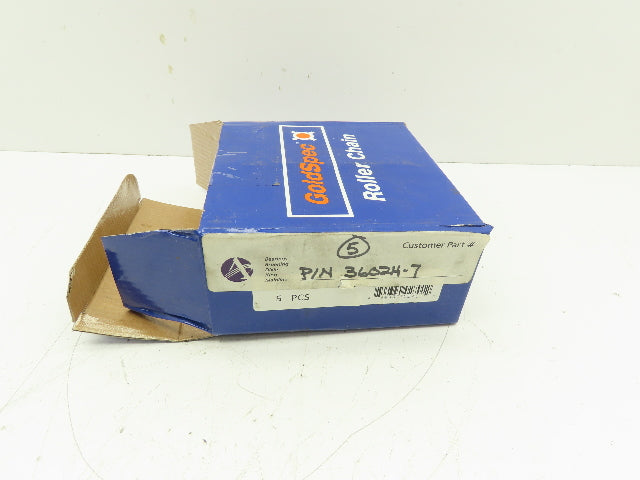 Goldspec GS 140-1 CLC Single Row Roller Chain Link Box of 5