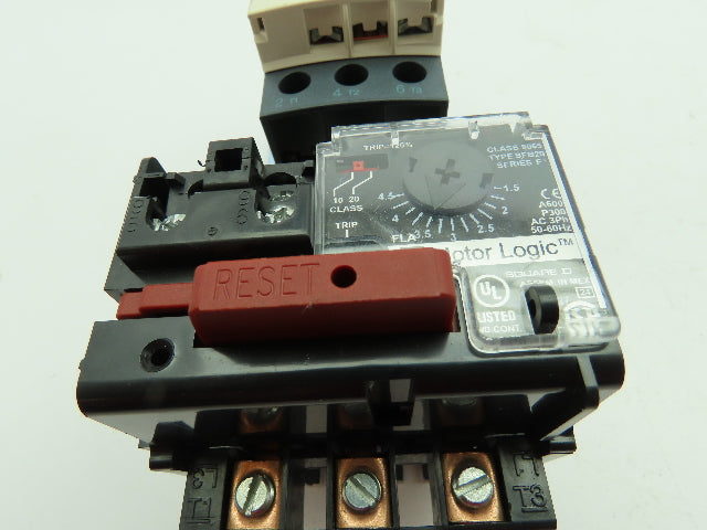 Square D T36CN138G7S Motor Logic 3-Pole Sz 1 Open Starter 120V Coil SSOLR 00B
