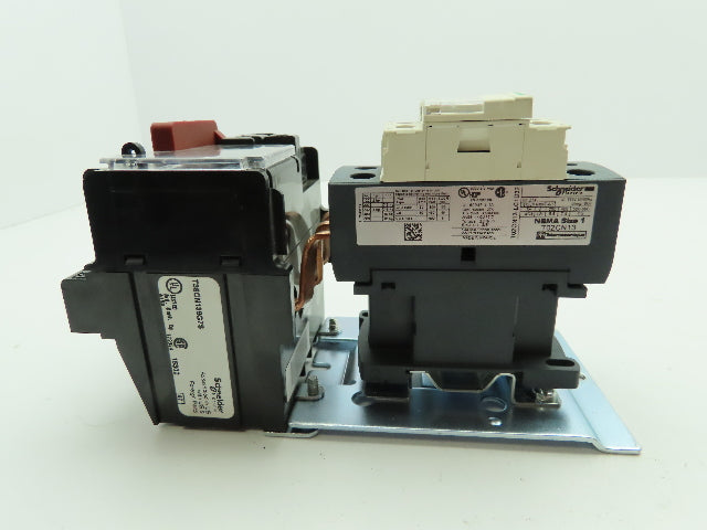Square D T36CN138G7S Motor Logic 3-Pole Sz 1 Open Starter 120V Coil SSOLR 00B
