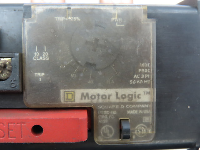 Square D 9065 ST320 Solid State Overload Relay Ser C 3-Pole 30-90A Manual Reset