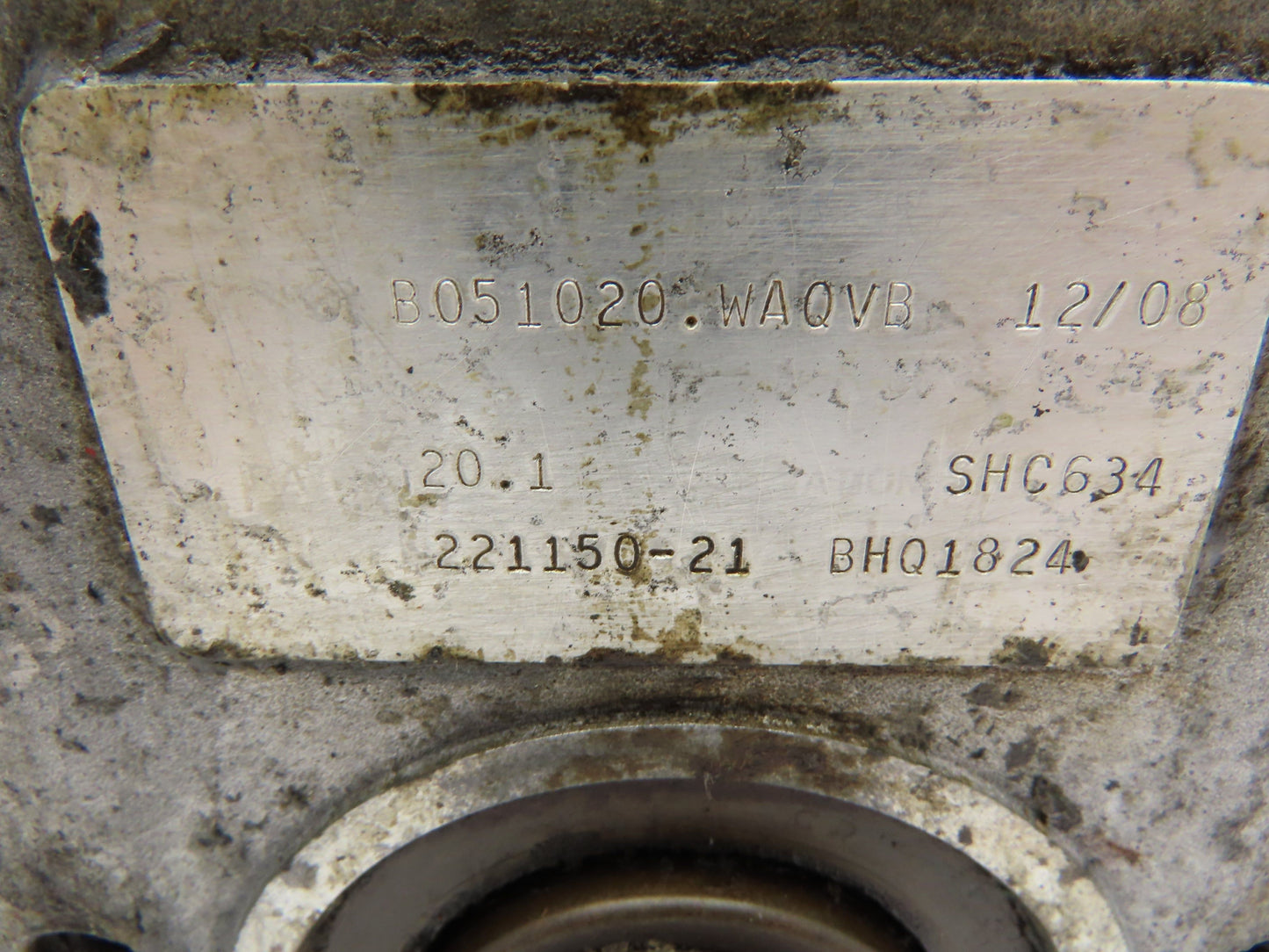 Cone Drive B051020.WAQVB Speed Reducer Gearbox 20:1 Ratio 56C Aluminum LH