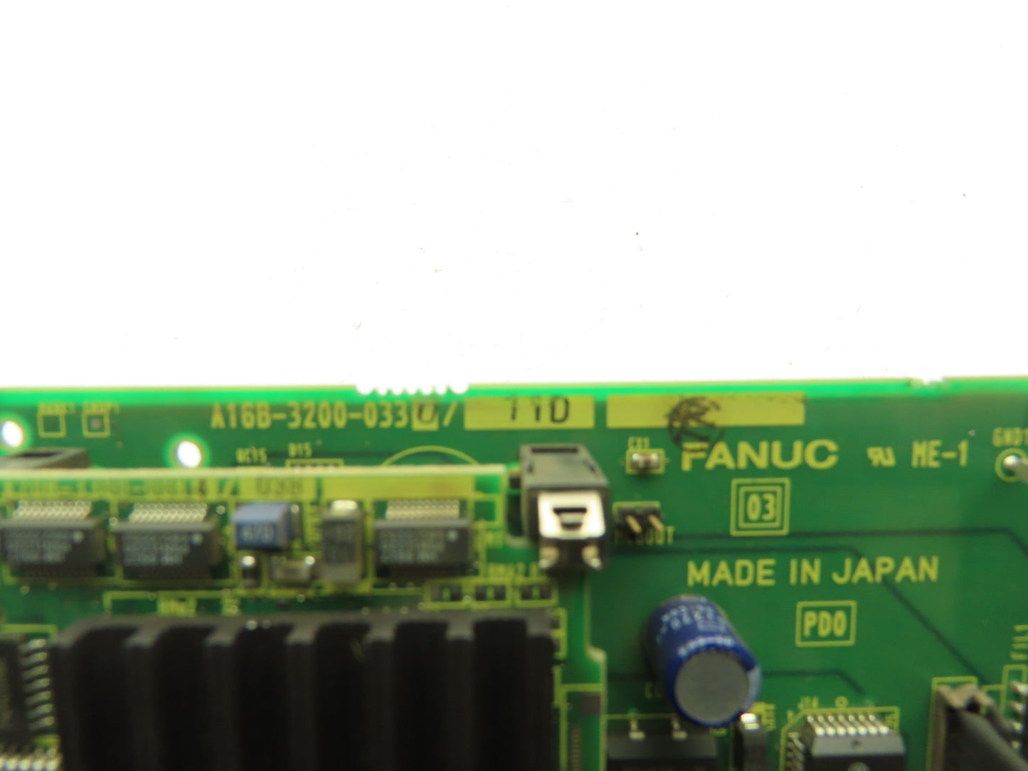 Fanuc A16B-3200-0330/11D Servo Main Control Board Module