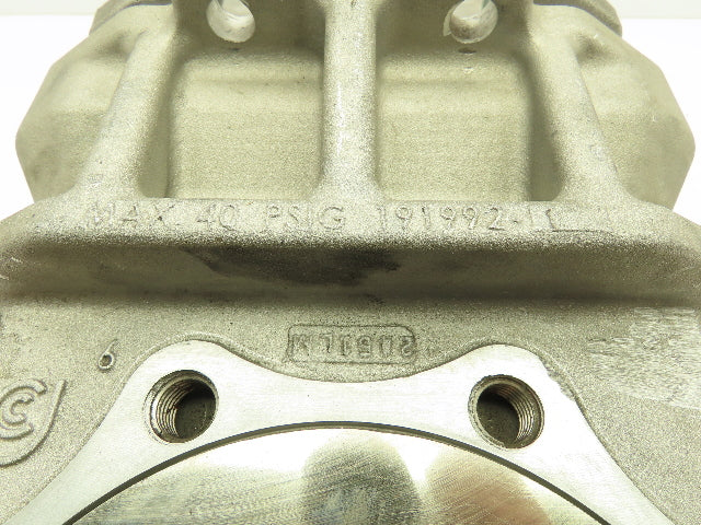 United Conveyor Corp 191992 Stainless 6" Knife Slide Gate Valve 8-Lug 40 PSI