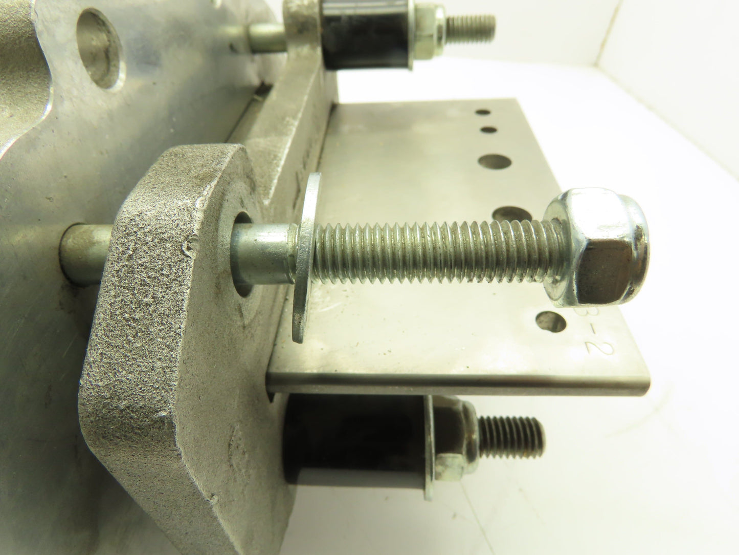 United Conveyor Corp 191992 Stainless 6" Knife Slide Gate Valve 8-Lug 40 PSI