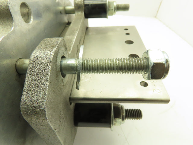 United Conveyor Corp 191992 Stainless 6" Knife Slide Gate Valve 8-Lug 40 PSI