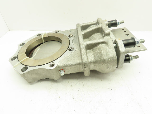 United Conveyor Corp 191992 Stainless 6" Knife Slide Gate Valve 8-Lug 40 PSI
