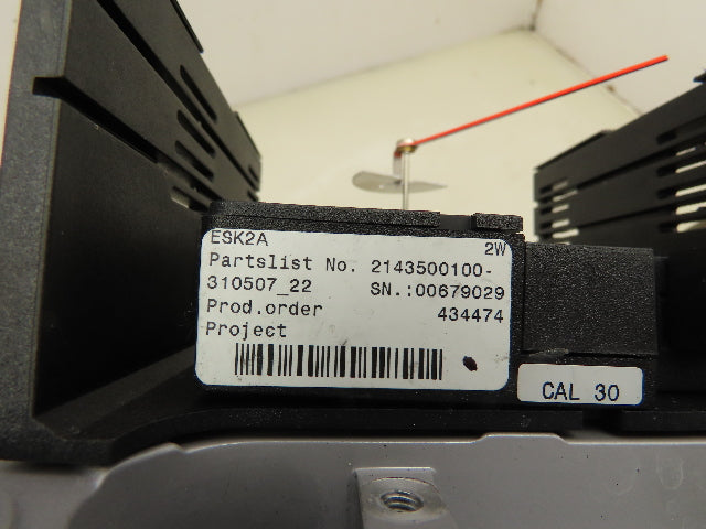 KROHNE H250/RR/M9/ESK Variable Area Flow Meter DN 50 Flange 2" Pipe 3000 SCFH