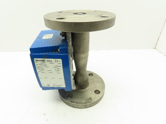 KROHNE H250/RR/M9/ESK Variable Area Flow Meter DN 50 Flange 2" Pipe 3000 SCFH