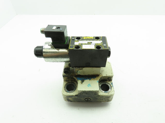 Vickers Parker CVC40D1S210 Hydraulic Cartridge Solenoid Control Valve 24V D1VW