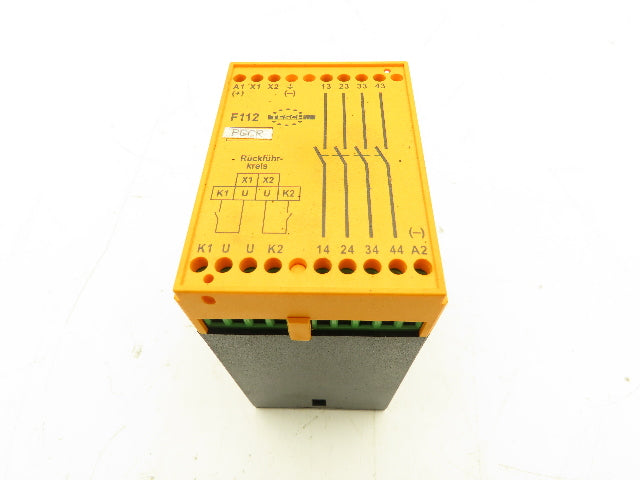 Tesch F112X04 Relay Expansion Unit 24VAC/DC 07400019