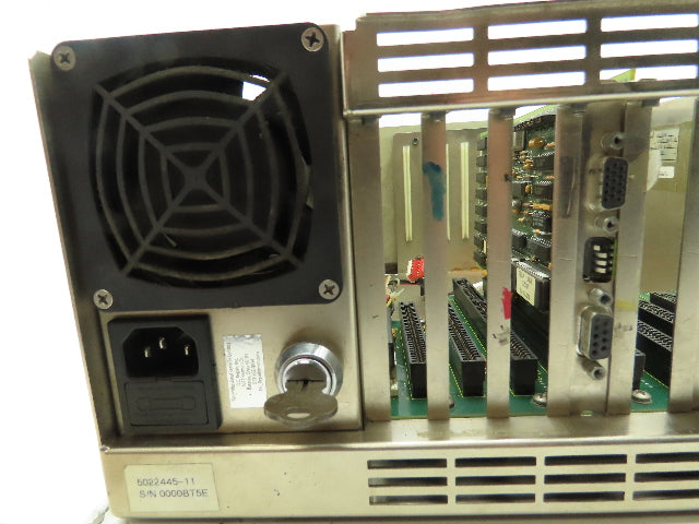 Texas Micro 5022445-11 PLC Chassis with Card No Cover Power Supply