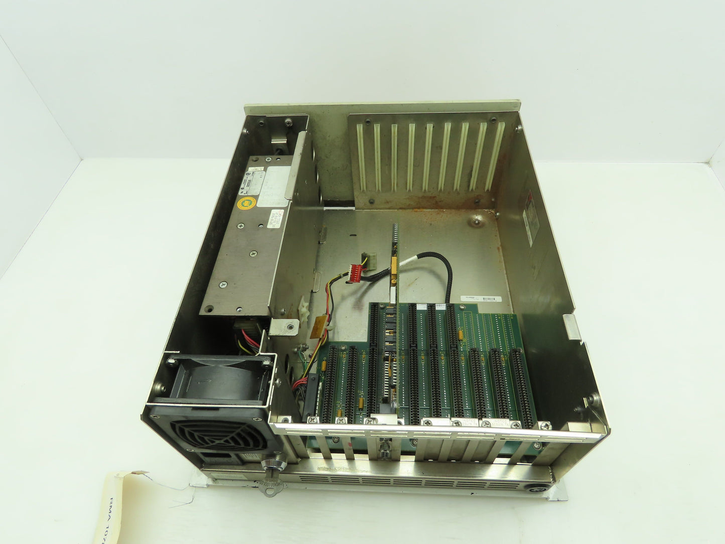 Texas Micro 5022445-11 PLC Chassis with Card No Cover Power Supply