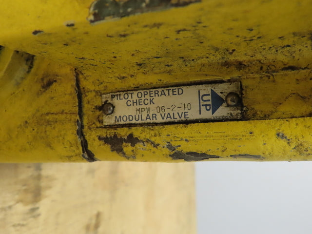 Yuken MRP-06-B-30 Directional Hydraulic Flow Control Solenoid Relief Valve Stack
