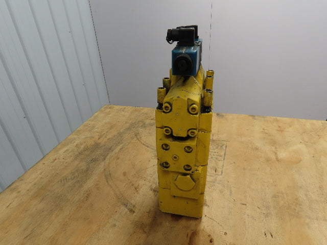 Yuken MRP-06-B-30 Directional Hydraulic Flow Control Solenoid Relief Valve Stack