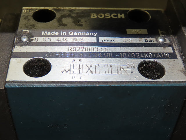 Rexroth 0811404576 Hydraulic Proportional Servo Logic LFA25 Valve 0811404603