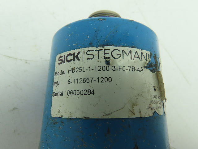SICK HD25L-1-1200-3-F0-7B-4A 600 Pulse Incremental Encoder 1200PPR 5-26VDC