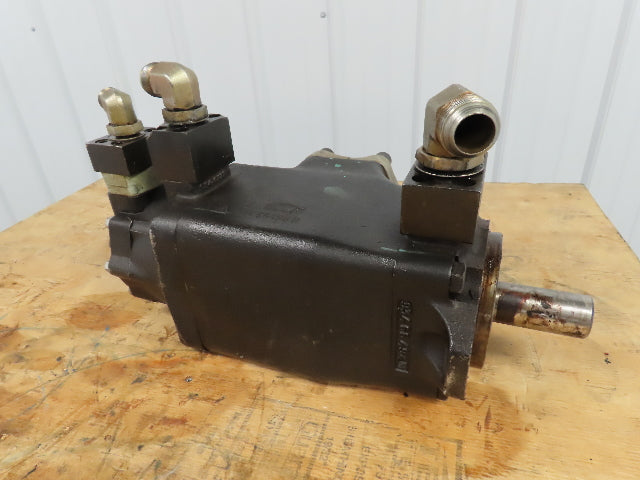 Parker Denison T6DCC Triple Vane 3-Stage Hydraulic Pump 4' Inlet 42/28/8 GPM
