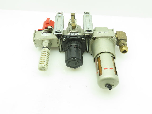 SMC AF50-N06-Z Modular Filter AR50-N06E-Z Reg. VHS50-N06-Z Lockout Valve Set