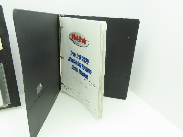Visi-Trak 38413-01 Rev B AMLCD Screen HMI Interface w/ Training Manuals