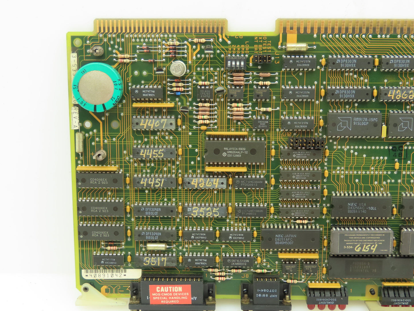 Cincinnati Milacron 3-533-0466G Rev A Control Board HMI