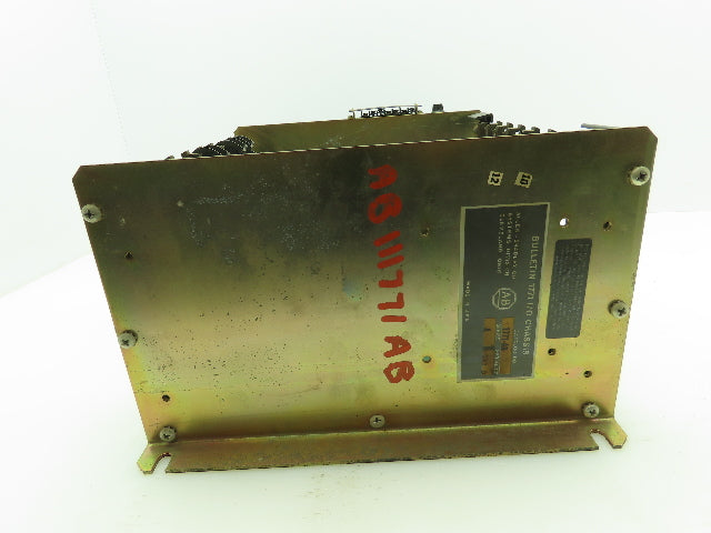 Allen Bradley 1771-AB Ser A Chassis 8-Slot card Rack PLC Power Supply 635224-01