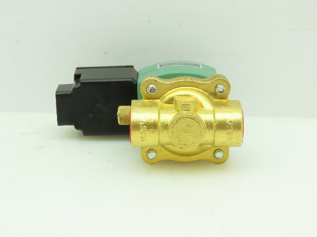 ASCO JKH8210G094MO Red Hat Pneumatic Solenoid Valve 150PSI 1/2"NPT 120V Coil