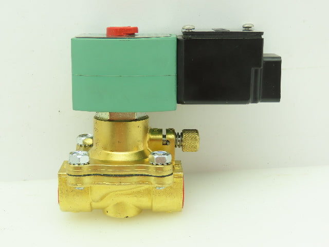 ASCO JKH8210G094MO Red Hat Pneumatic Solenoid Valve 150PSI 1/2"NPT 120V Coil
