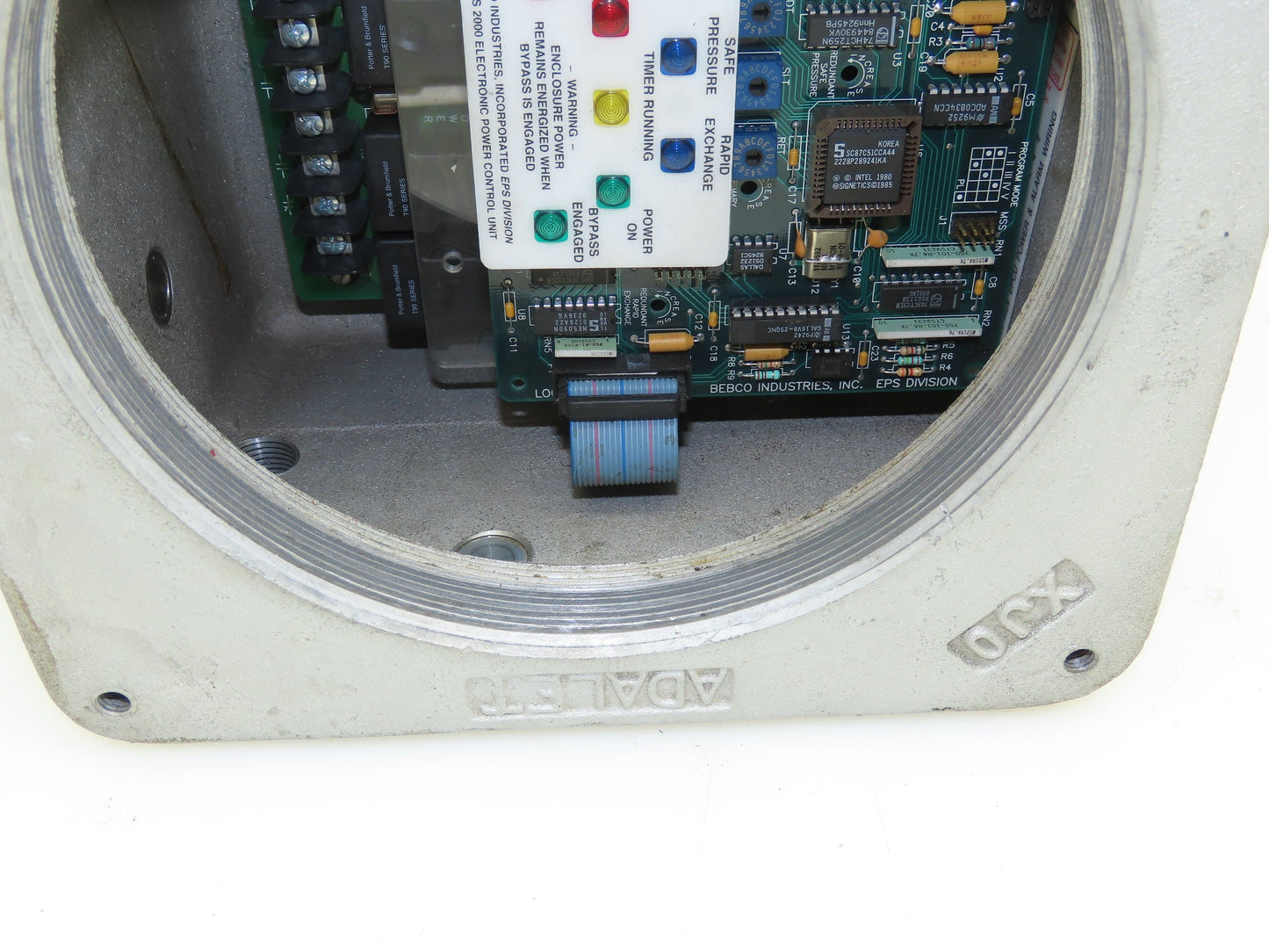 Adalec Bebco Explosion Proof Electrical Power Control Pressure Regulator 2000