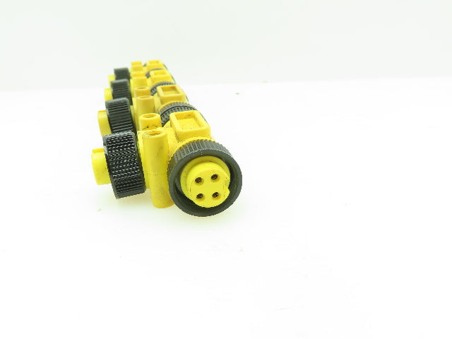Brad MINDC-4MFF-T MIN Male to Two MIN Female T Connectors LOT of 4